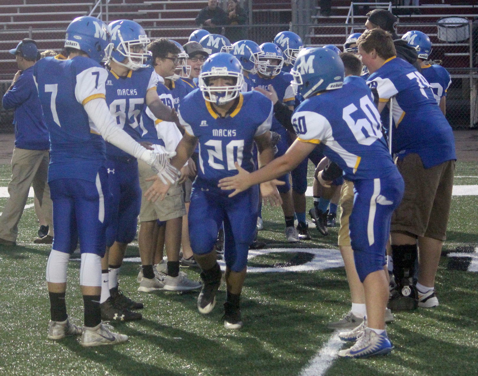 Phillips at McDonell football 9-27-19